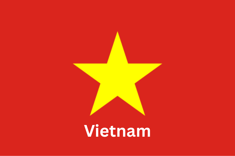 Vietnam flag – national flag image for Vietnam newspapers and magazines directory