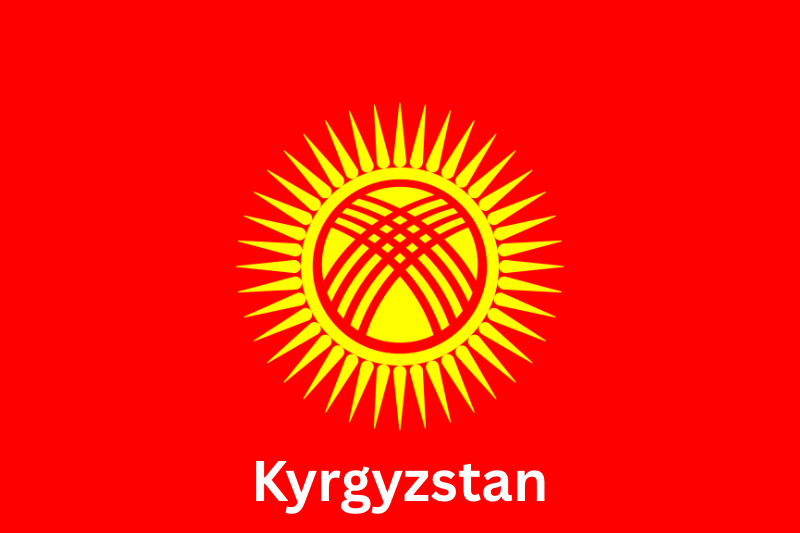 Flag of Kyrgyzstan - Browse Kyrgyzstan Newspapers and Magazines Directory
